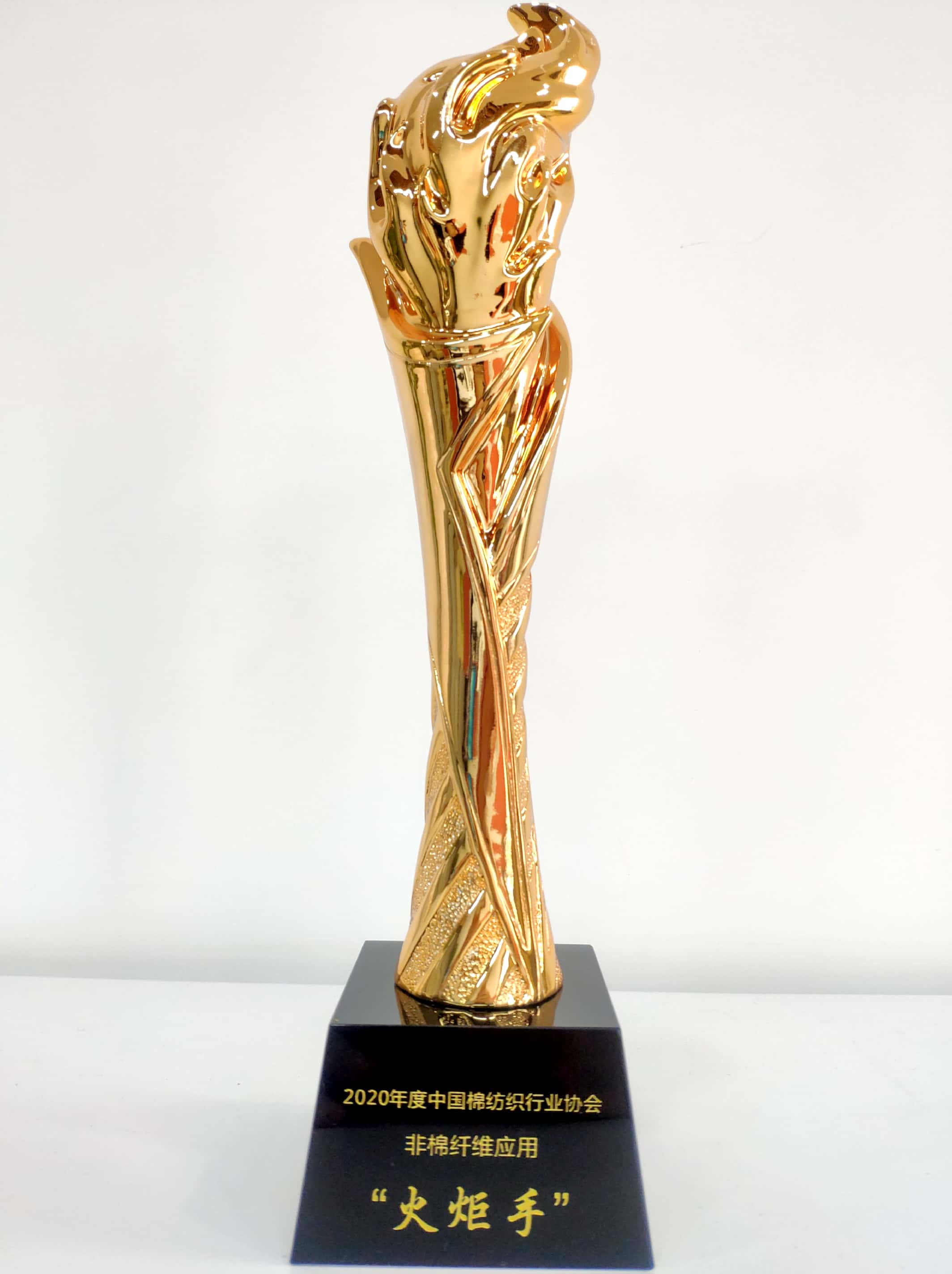 中國(guó)棉紡織行業(yè)協(xié)會(huì)非棉纖維應(yīng)用火炬手